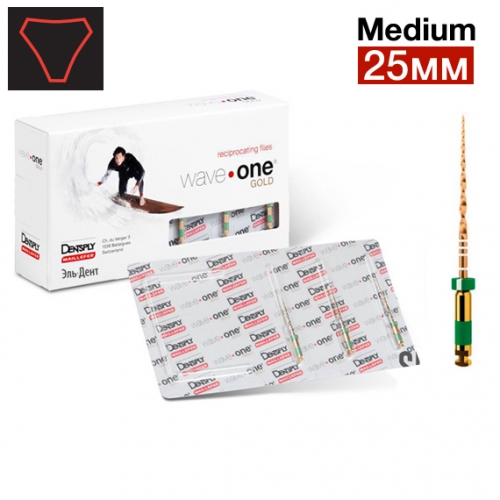 WaveOne Gold Medium 25 (3 .) -     