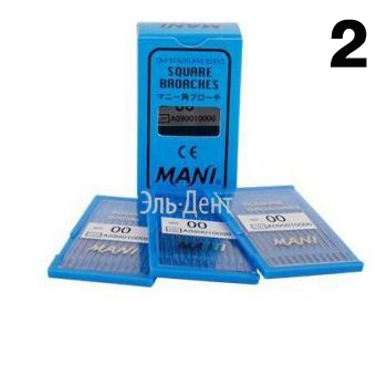 Smooth Broaches (Mani), ISO-2, 52  (12 .) -      