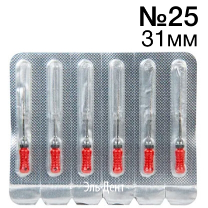 Reamers �25 Pro-Endo L31 (6 ��), VDW