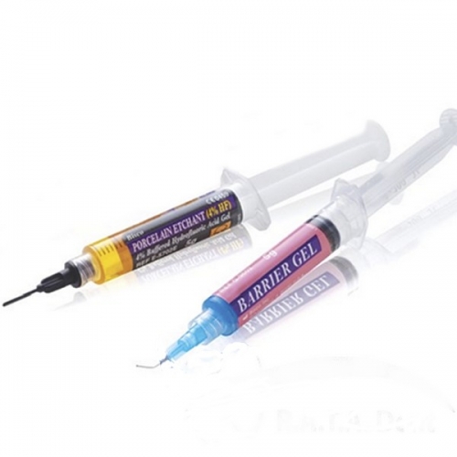 Porcelain Etchant 4% 5 + Barrier Gel 5