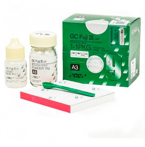 GC Fuji IX ( 9) GP,  3, 1-1 pkg (15  ., 6.4  .) 