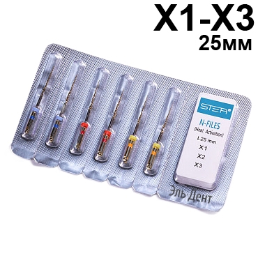   N-files Gold,    ,   X1-X3, 25, - - 6 . STEA