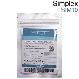  ,  Crystal Quartz Fiber Post 