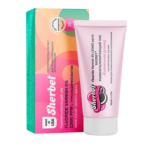 Sherbet Fluoride Varnish 5%   ( 20 ,  )