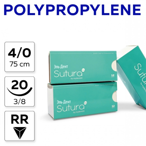   POLYPROPYLENE 4/0_75_20, , 3/8, - (12 .), SUTURA