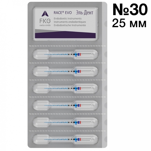  RACE EVO - , -,  04%, 25 ,  30, STERILE, 6. FKG