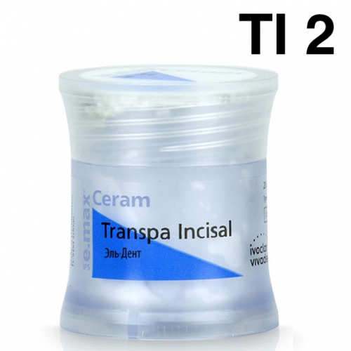 -   IPS e.max Ceram Transpa Incisal 2 (20.). Ivoclar