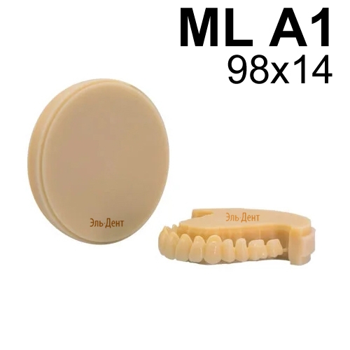 ��������� ���������������������� HugeDentalPMMA ML A1 98*14