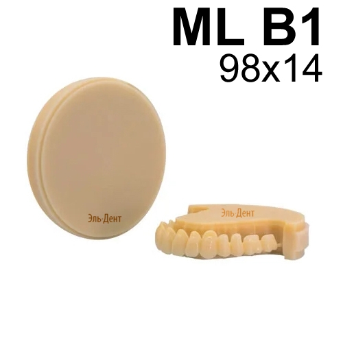 ��������� ���������������������� HugeDentalPMMA ML B1 98*14