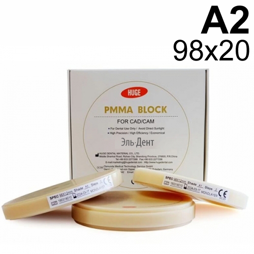 ��������� ���������������������� HugeDentalPMMA A2 98*20