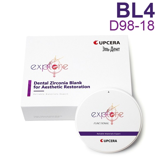 ��������� CAD/CAM ����������� 4D ML BL4 D98-18 F FUNCTIONAL EXPLORE GT-M-BL4-D/UPCERA