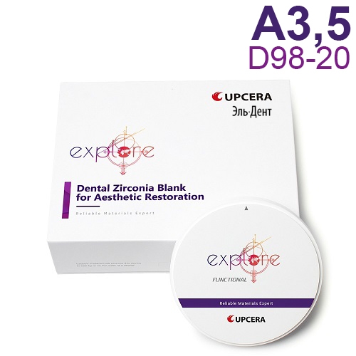 ��������� CAD/CAM ����������� 4D ML A3.5 D98-20 F FUNCTIONAL EXPLORE GT-M-A3.5-D/UPCERA