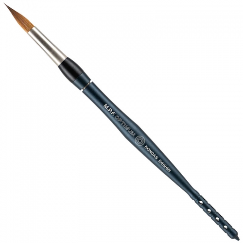 K���� � ��������� Optimum Spring Ceramic Brush ����� Midnight Blue (�����-�����), ����������� ���� Kolinsky, ������ 8 (1 ��), MPF