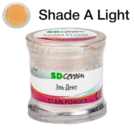 ������� ��� ����������� (Stain Powder), ������ 3 �, �������: Shade A Light Fluor  /BUTRFSPSAL-3 /SD Ceram
