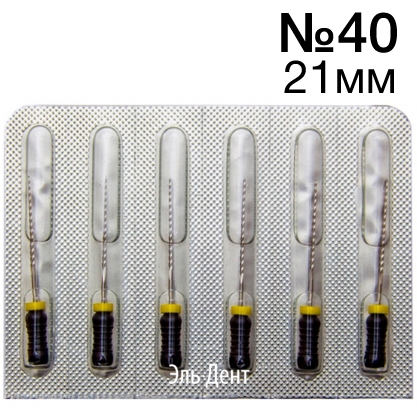 Reamers �40 Pro-Endo L21 (6 ��), VDW