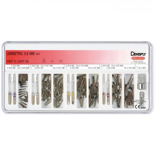 Unimetric 0,8 mm Set-  (145.+11.), Maillefer