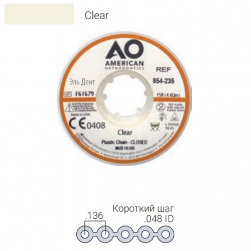 ������� ���������� Plastic Chain �������� ���, CLEAR (4,6 �����)