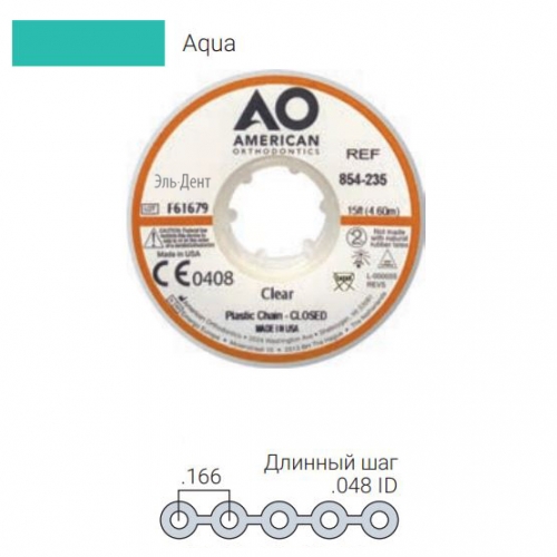 ������� ���������� Plastic Chain ������� ���, AQUA (4,6 �����)