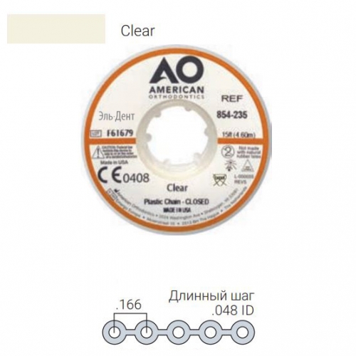 ������� ���������� Plastic Chain ������� ���, CLEAR (4,6 �����)
