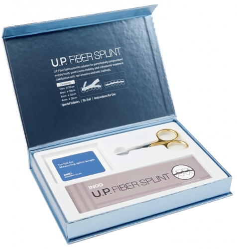 U.P. Fiber Splint KIT - �������� ����������������� ��� ����������� (4 ����� �� 20 ��.: 1 ��, 2 ��, 3 ��, 4 �� + ������� � ����������), INNO DENTAL