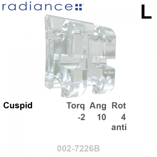 ������ RADIANCE + 022 UL cuspid HK Distal (1��), Roth Systems