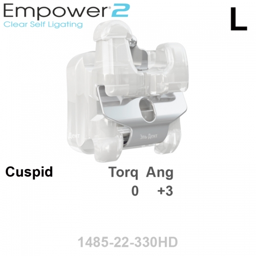 ������ SL EMPOWER CLEAR 022 LL cuspid HK Distal (1��), MBT Systems