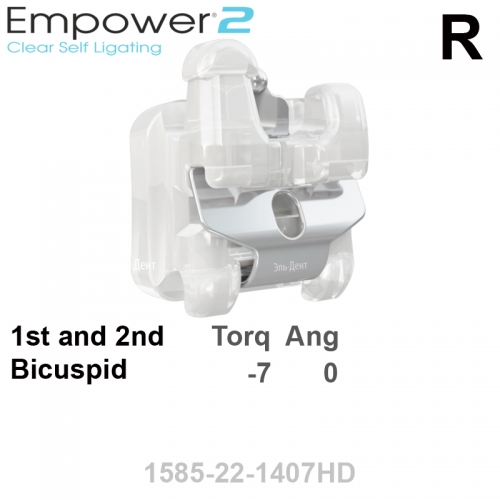 ������ SL EMPOWER CLEAR passive 022 UR bicuspid HK Distal (1��), MBT Systems