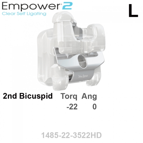 ������ SL EMPOWER CLEAR 022 LL 2st bicuspid HK Distal (1��), Roth Systems