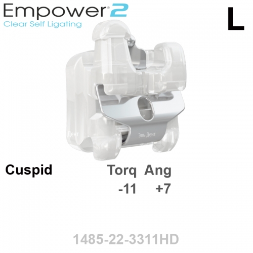 ������ SL EMPOWER CLEAR 022 LL cuspid HK Distal (1��), Roth Systems