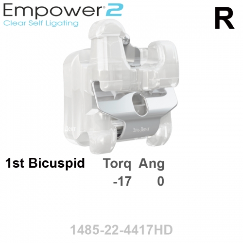 ������ SL EMPOWER CLEAR 022 LL 1st bicuspid HK Distal (1��), Roth Systems