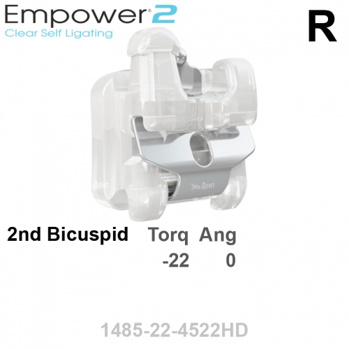 ������ SL EMPOWER CLEAR 022 LL 2st bicuspid HK Distal (1��), Roth Systems