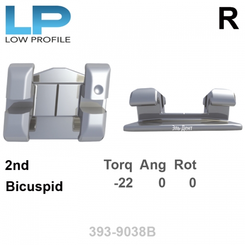 ������ LP 022 LR 2st bicuspid HK Distal (1��), Roth Systems