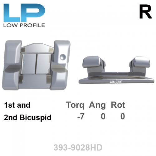 ������ LP 022 UR 1st bicuspid HK Distal (1��), MBT/Roth Systems