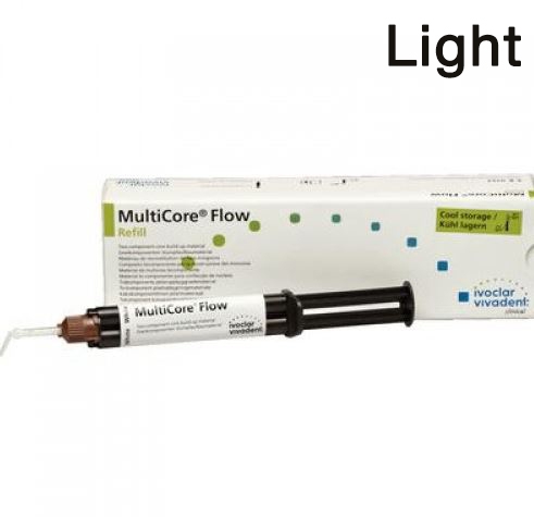 MultiCore Flow Refill 10 g Light . �������� �������� ����������� ��� �������������� ������ ����. Ivoclar