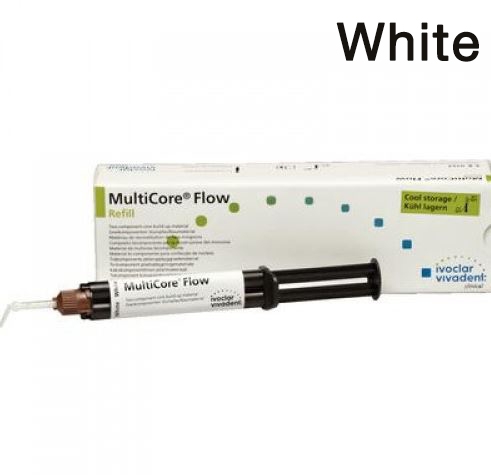 MultiCore Flow Refill 10 g White. �������� �������� ����������� ��� �������������� ������ ����. Ivoclar