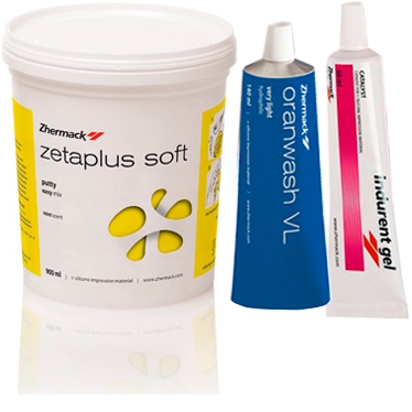 Zetaplus VL Intro Kit : (: 900  + Oranwash VL 140  + Indurent Gel 60 )  C100740 Zhermack