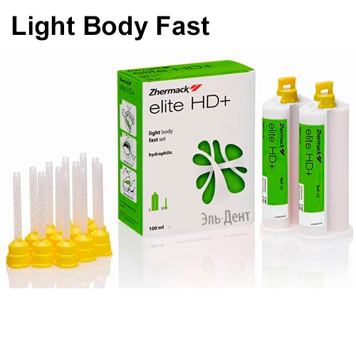 Elite D + Light Body Fast Setting (250+12mix) 203040, Zhermack