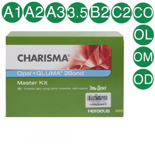 Charisma Opal  Master Kit (10+ Gluma Bond), Kulzer