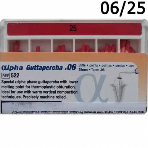   (Alpha Guttapercha) 25 06 L28, VDW ()