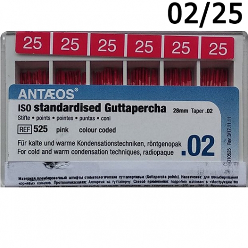 Guttapercha 02 25 (L:28) 120 ., VDW 