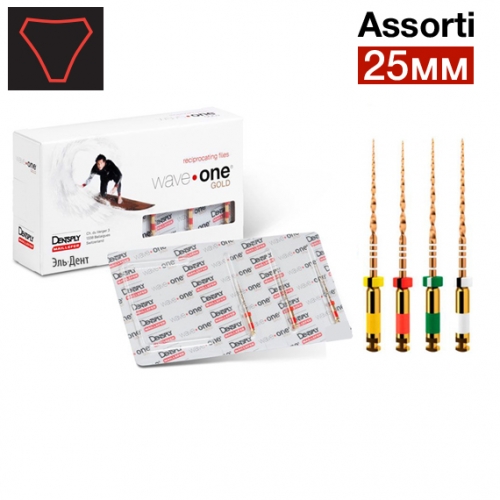 WaveOne Gold Assort 25 (4 .) -     