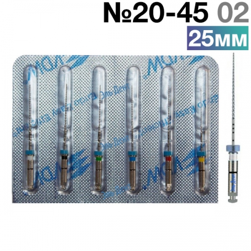 FlexMaster  NiTi 20-45 02 L25, VDW