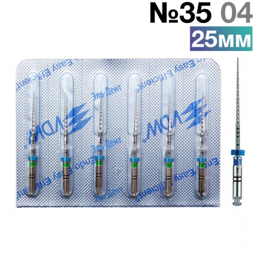 FlexMaster  NiTi 35 04 L25, VDW