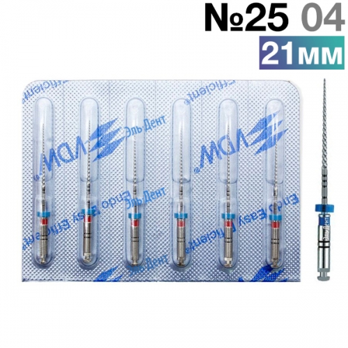 FlexMaster  NiTi 25 04 L21, VDW
