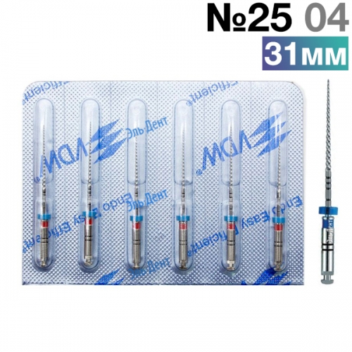 FlexMaster  NiTi 25 04 L31, VDW