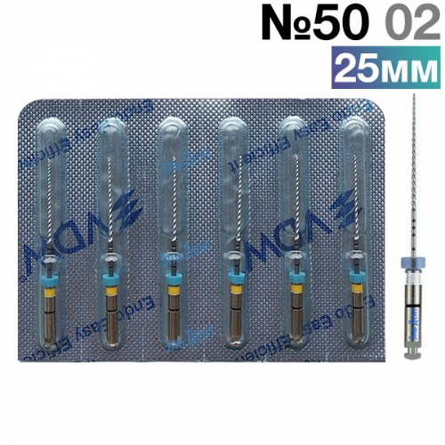 FlexMaster  NiTi 50 02 L25, VDW
