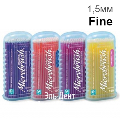  Microbrush FINE 1.5 (.8) 100.
