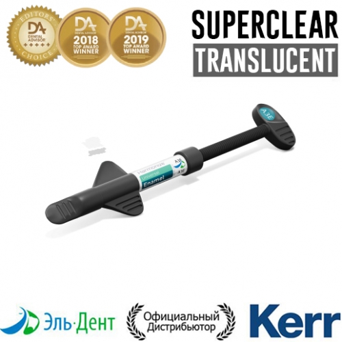 Harmonize Translucent SuperClear IncisalSyringe,  (3),  , 36539, Kerr Italia S.r.l.