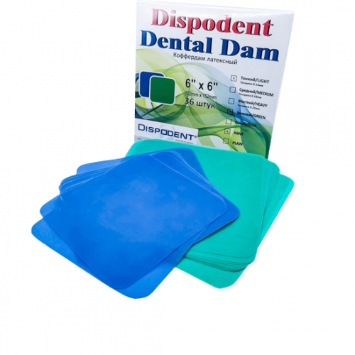     Dispodent Dental Dam, , , , 36 .