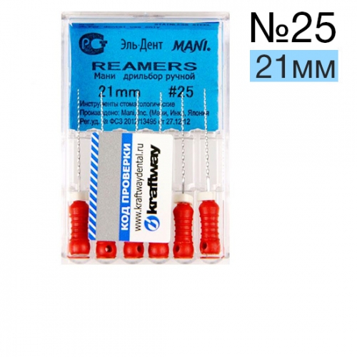 Reamers Mani 25 (21 )  6 .